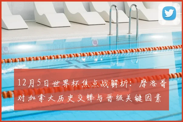 12月5日世界杯焦点战解析：摩洛哥对加拿大历史交锋与晋级关键因素