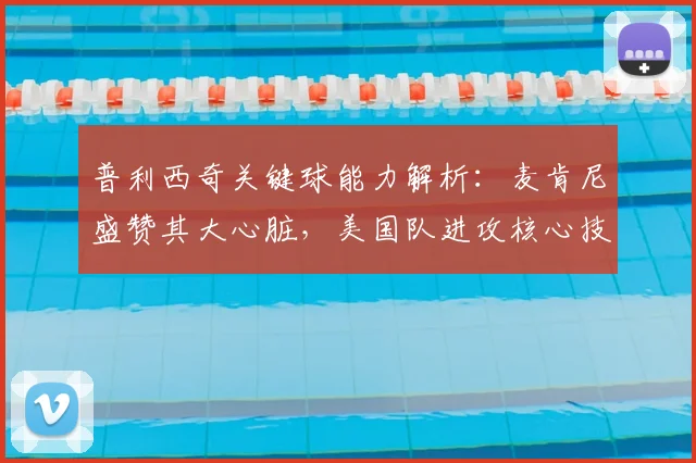 普利西奇关键球能力解析：麦肯尼盛赞其大心脏，美国队进攻核心技术特点与2026前景展望